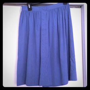 Zara buttoned ankle length skirt